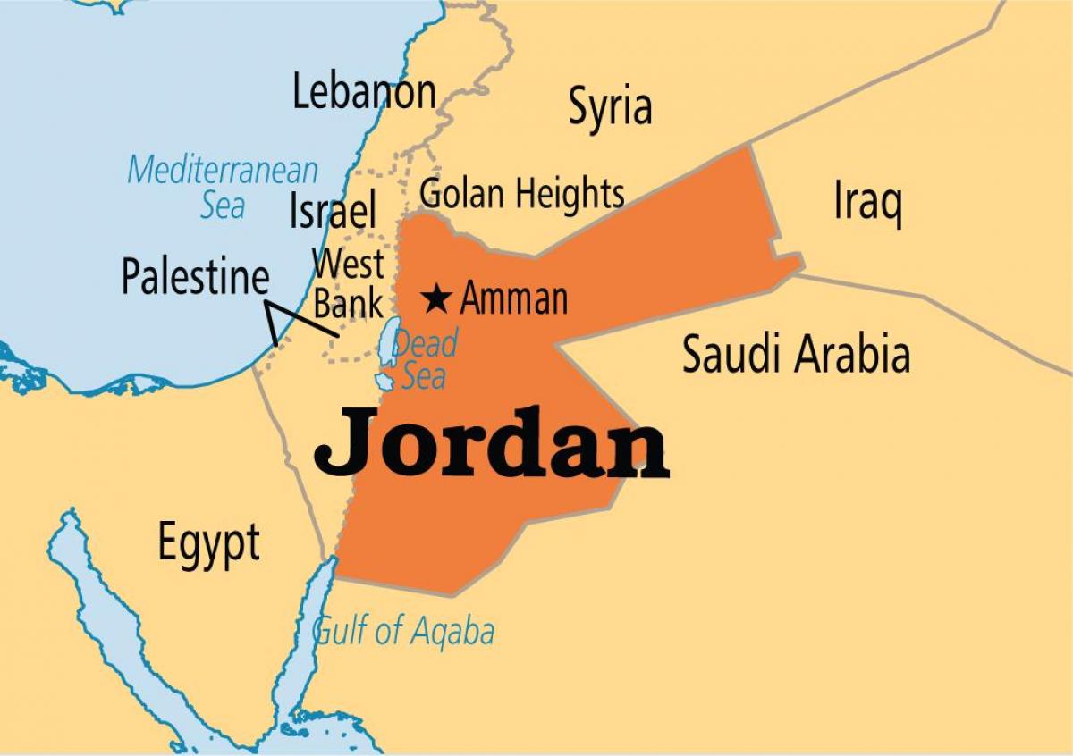 Jordan karta läge