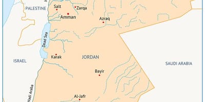 Karta över university of Jordan